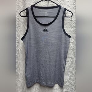 Adidas Men's Heather Gray Tank Top